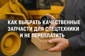 Как выбрать качественные запчасти для спецтехники и не переплатить